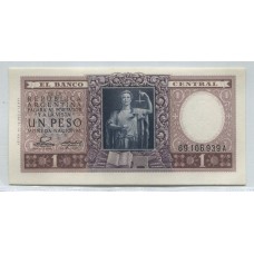 ARGENTINA COL. 442b BILLETE SIN CIRCULAR 1947 GOBIERNO DE J.D. PERON